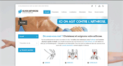 Desktop Screenshot of guide-arthrose.com